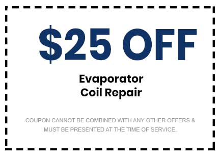 Discount on Evaporator Coil Repair