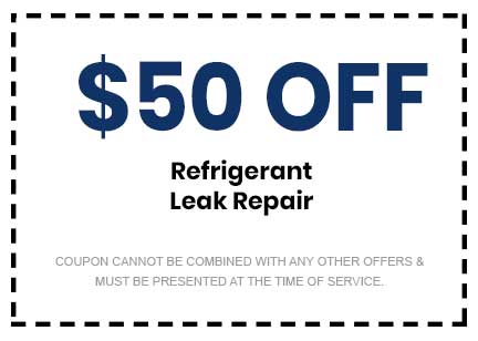 Discount on Refrigerant Leak Repair