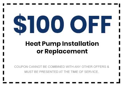 Discount on Heat Pump Installation or Replacement