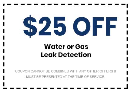 Discount on Water or Gas Leak Detection