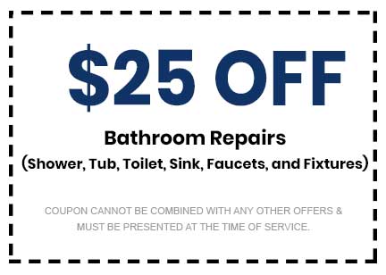 Discount on Bathroom Repairs